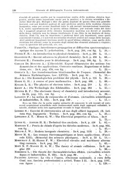 Giornale di bibliografia tecnica internazionale