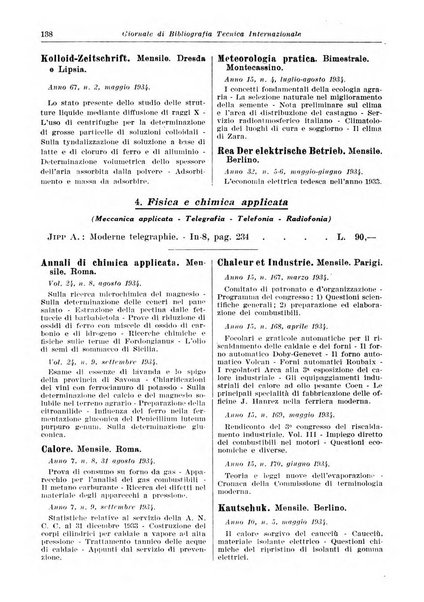 Giornale di bibliografia tecnica internazionale