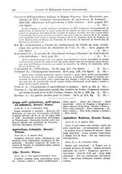 Giornale di bibliografia tecnica internazionale