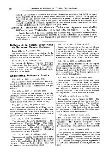 Giornale di bibliografia tecnica internazionale