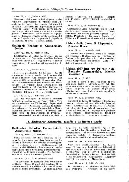 Giornale di bibliografia tecnica internazionale