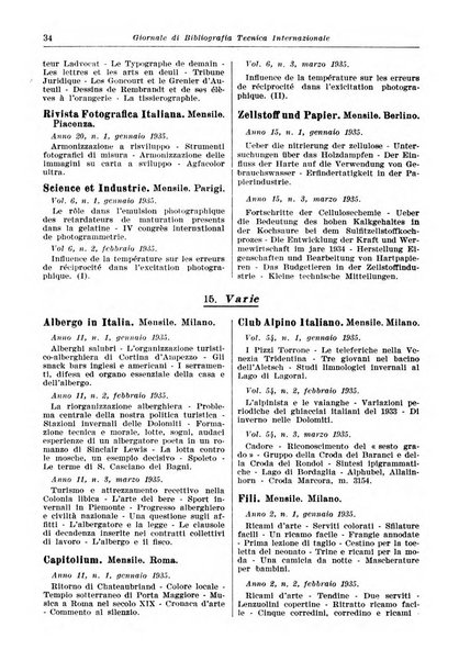 Giornale di bibliografia tecnica internazionale