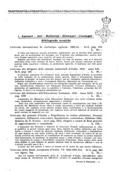 Giornale di bibliografia tecnica internazionale