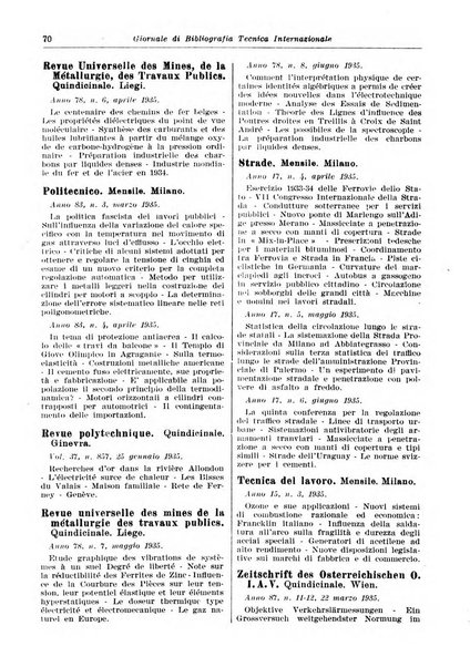 Giornale di bibliografia tecnica internazionale