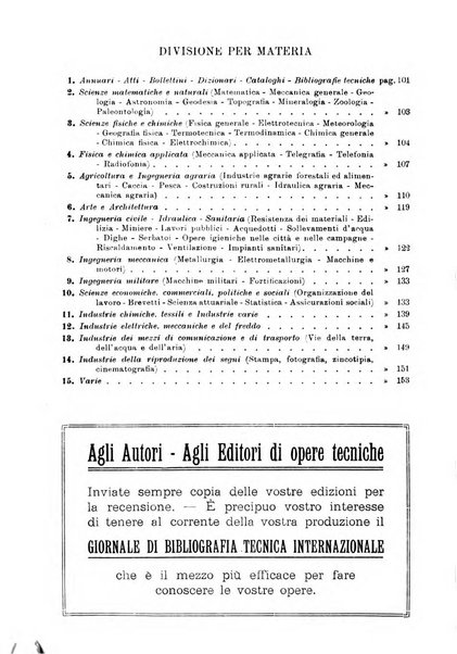 Giornale di bibliografia tecnica internazionale