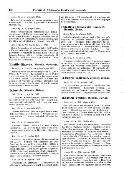 Giornale di bibliografia tecnica internazionale