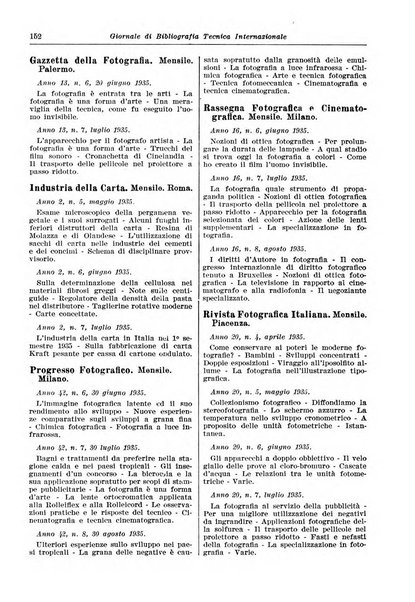 Giornale di bibliografia tecnica internazionale