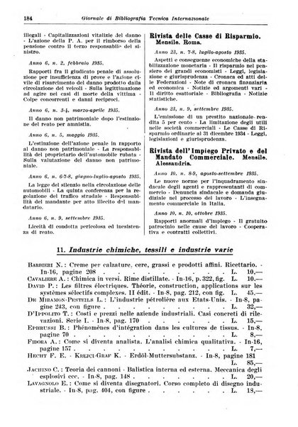 Giornale di bibliografia tecnica internazionale