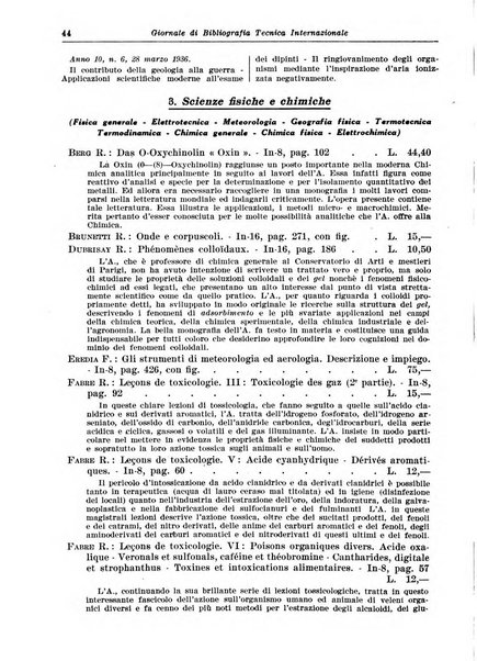 Giornale di bibliografia tecnica internazionale