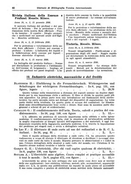 Giornale di bibliografia tecnica internazionale