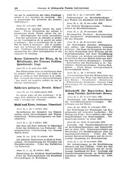 Giornale di bibliografia tecnica internazionale