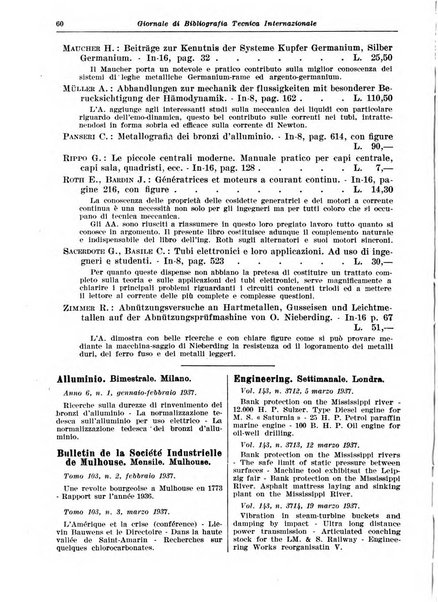 Giornale di bibliografia tecnica internazionale