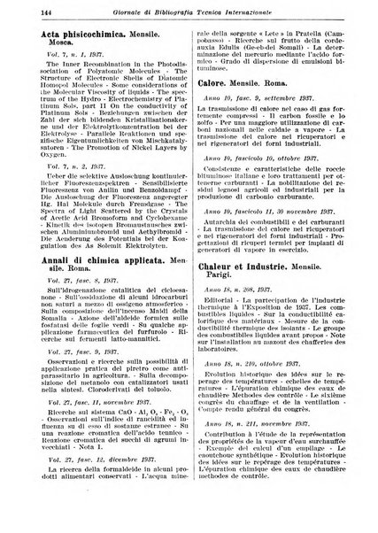 Giornale di bibliografia tecnica internazionale