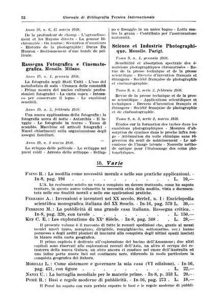 Giornale di bibliografia tecnica internazionale