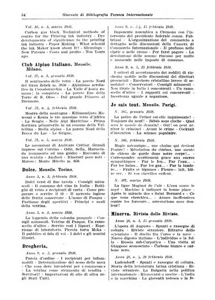 Giornale di bibliografia tecnica internazionale