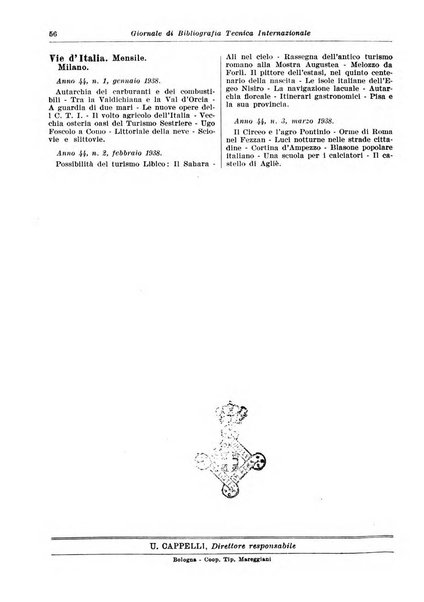 Giornale di bibliografia tecnica internazionale