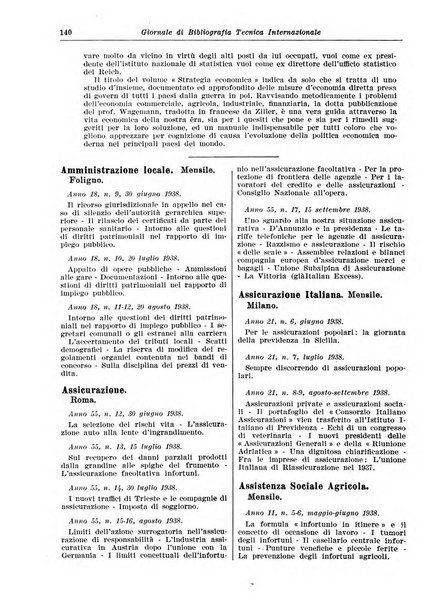 Giornale di bibliografia tecnica internazionale