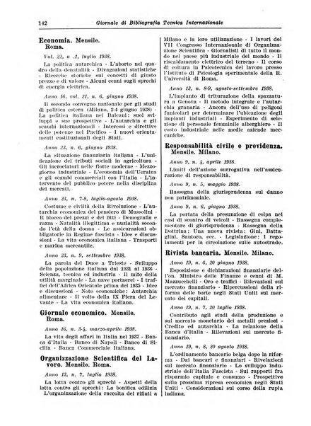 Giornale di bibliografia tecnica internazionale