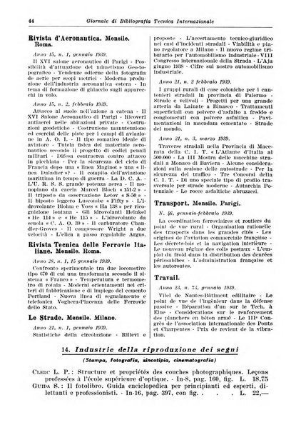 Giornale di bibliografia tecnica internazionale