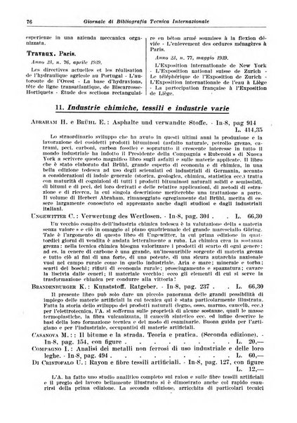 Giornale di bibliografia tecnica internazionale