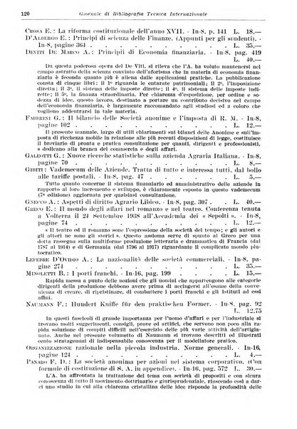 Giornale di bibliografia tecnica internazionale