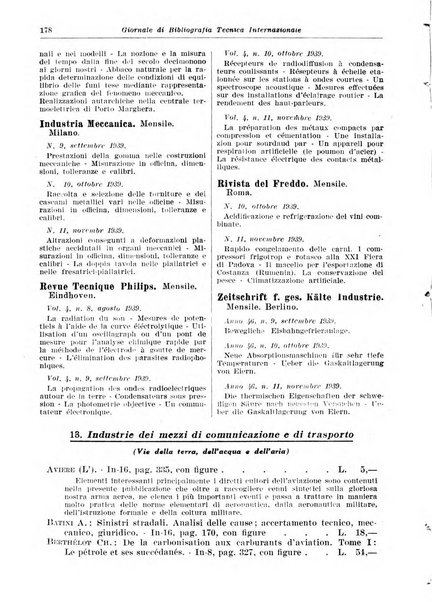 Giornale di bibliografia tecnica internazionale