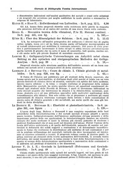 Giornale di bibliografia tecnica internazionale