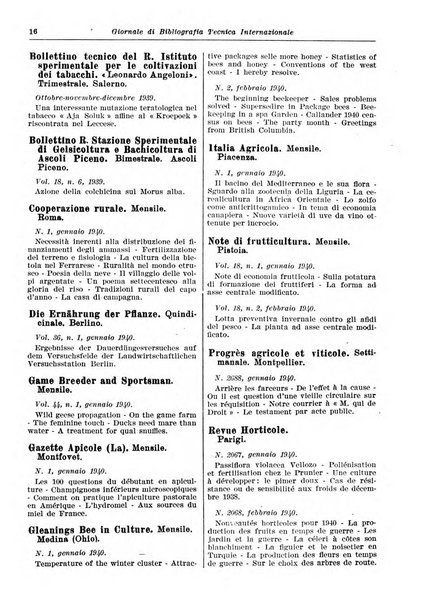 Giornale di bibliografia tecnica internazionale