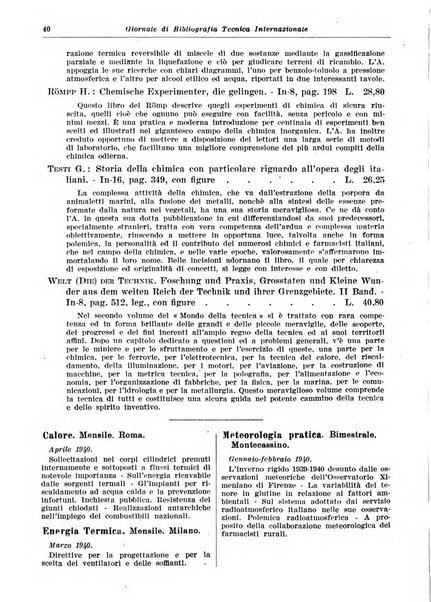 Giornale di bibliografia tecnica internazionale