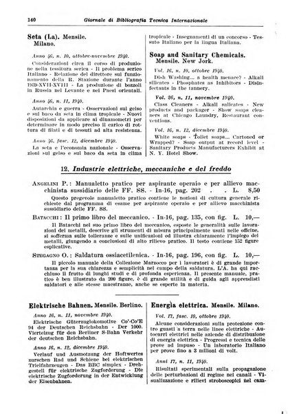 Giornale di bibliografia tecnica internazionale