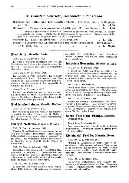 Giornale di bibliografia tecnica internazionale