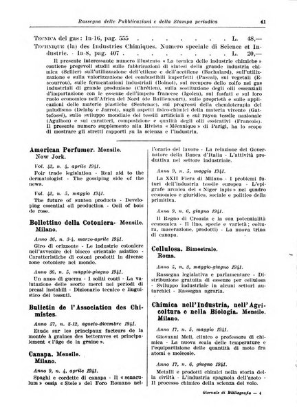 Giornale di bibliografia tecnica internazionale