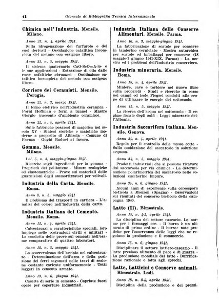 Giornale di bibliografia tecnica internazionale