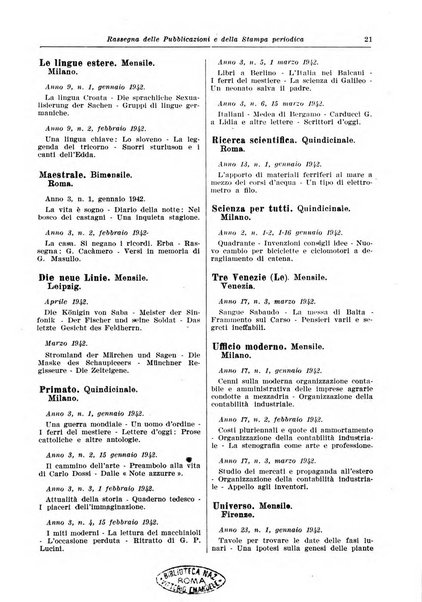 Giornale di bibliografia tecnica internazionale