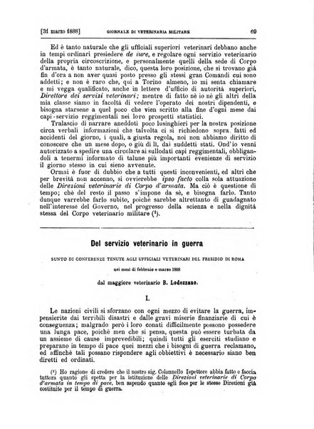 Giornale di veterinaria militare rivista mensile di scienze ippiche militari, clinica veterinaria, igiene del cavallo di truppa, ippotecnia