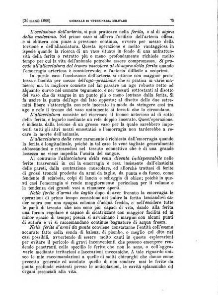 Giornale di veterinaria militare rivista mensile di scienze ippiche militari, clinica veterinaria, igiene del cavallo di truppa, ippotecnia