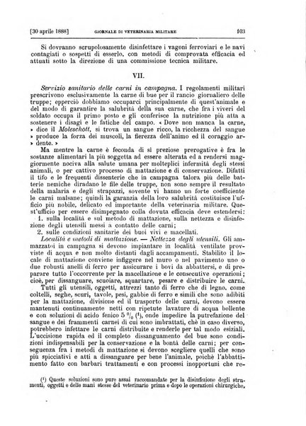 Giornale di veterinaria militare rivista mensile di scienze ippiche militari, clinica veterinaria, igiene del cavallo di truppa, ippotecnia