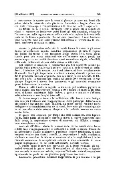 Giornale di veterinaria militare rivista mensile di scienze ippiche militari, clinica veterinaria, igiene del cavallo di truppa, ippotecnia