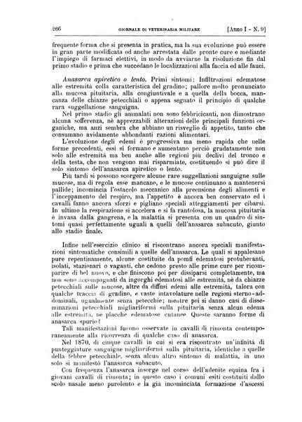 Giornale di veterinaria militare rivista mensile di scienze ippiche militari, clinica veterinaria, igiene del cavallo di truppa, ippotecnia