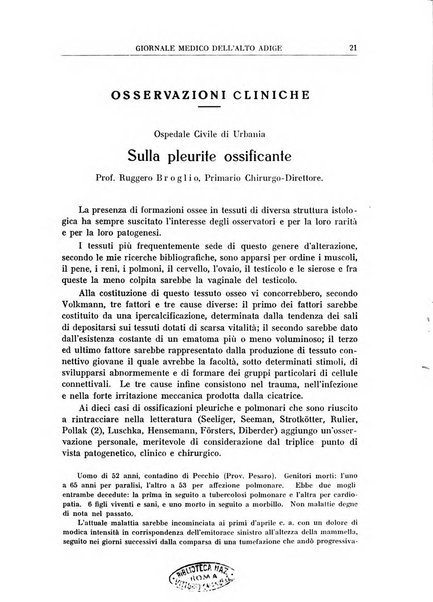 Giornale medico dell'Alto Adige