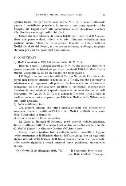 Giornale medico dell'Alto Adige