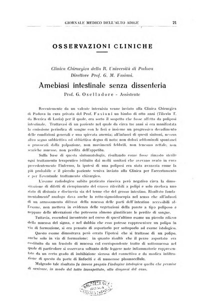 Giornale medico dell'Alto Adige