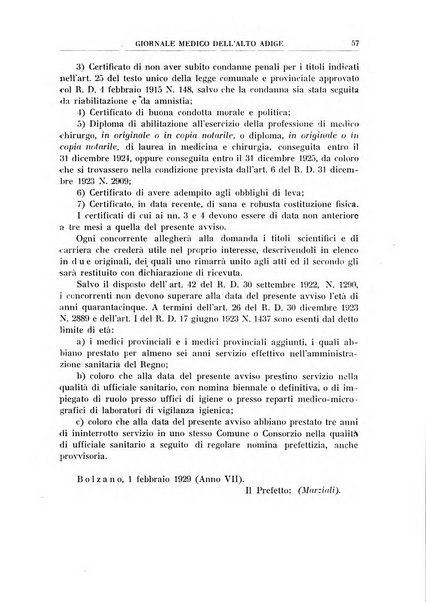 Giornale medico dell'Alto Adige