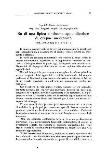 Giornale medico dell'Alto Adige