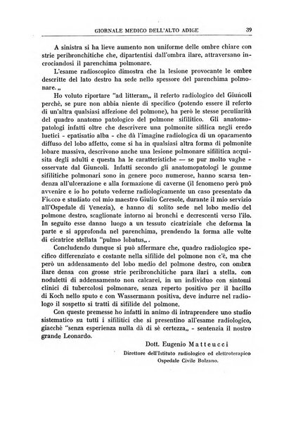 Giornale medico dell'Alto Adige