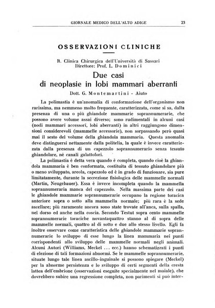 Giornale medico dell'Alto Adige