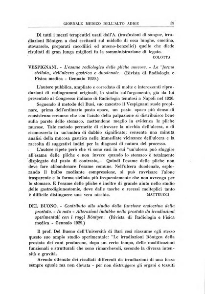 Giornale medico dell'Alto Adige