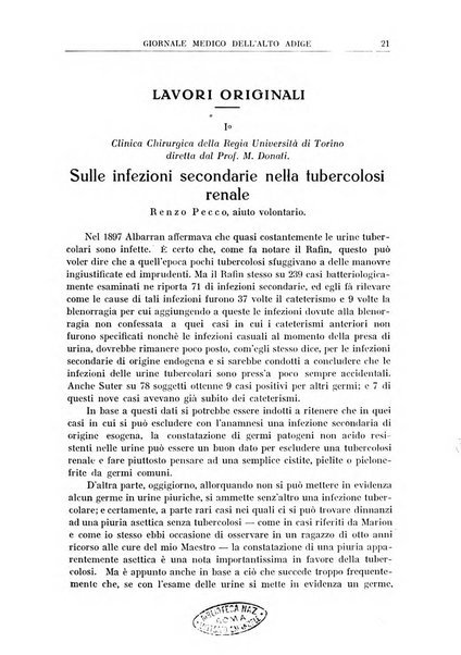 Giornale medico dell'Alto Adige