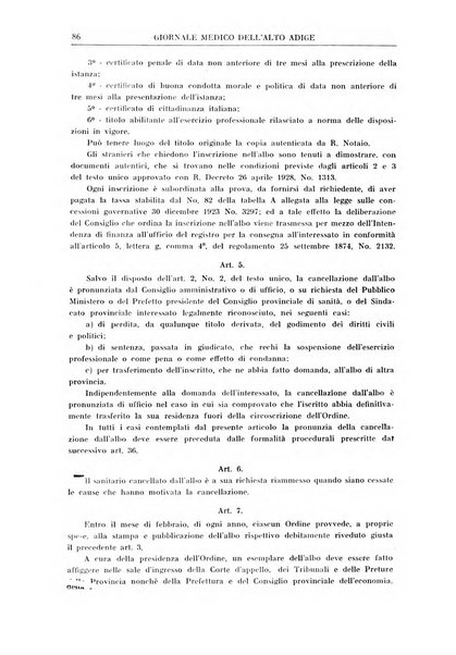 Giornale medico dell'Alto Adige