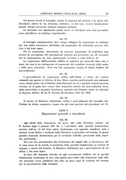 Giornale medico dell'Alto Adige